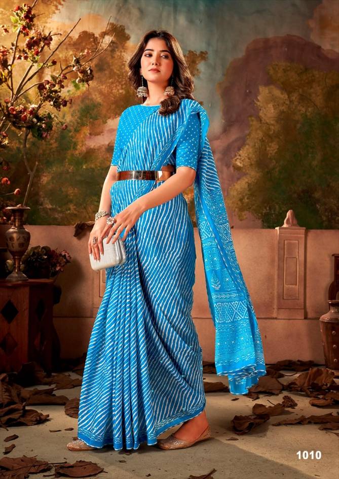 Ikkat Special Woven Daily Wear Mulmul Cotton Sarees Wholesale Price In Surat